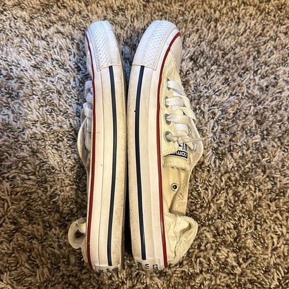 Converse Shoreline Slip On Sneakers White Size 6 - Picture 3 of 9